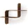 Umbra Wandregal 62 x 15 x 47 cm Walnuss