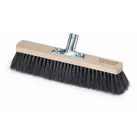 Nölle Profi Brush Besen Meisterqualität Saalbesen Holz 60,0 cm breit schwarz