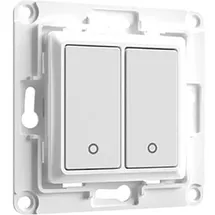 Shelly Wall Switch 2-fach weiß, Unterputz, Wandschalter (WS2-WHITE)