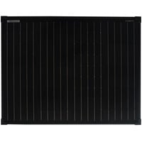 enjoysolar® Mono 50W Monokristallines Solar panel 50Watt ideal für Wohnmobil, Gartenhäuse, Boot Black Edtion (Mono 50W Black)