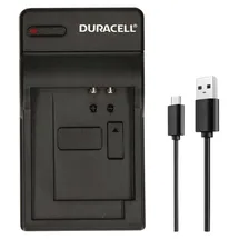Duracell Ladegerät mit USB Kabel für DR9695/NP-FM500H -
