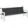 vidaXL Gartenbank-Auflagen 200 x 50 x 7 cm melange anthrazit 2 St.