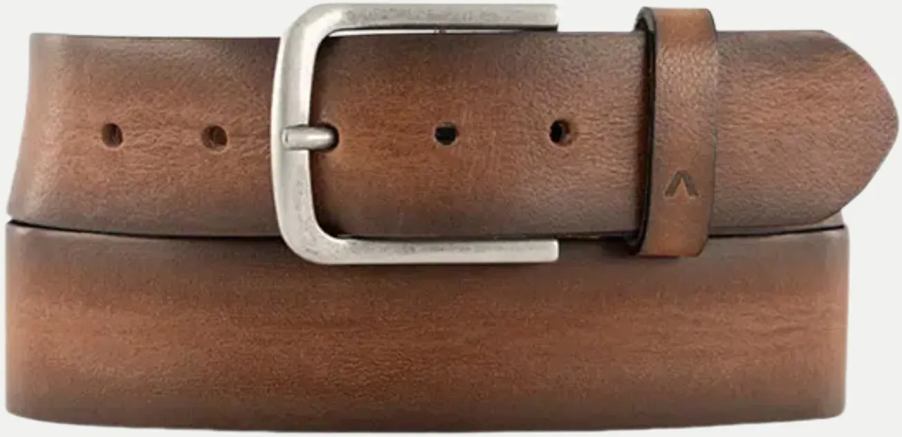 Rindleder-Gürtel Vintage Braun 110