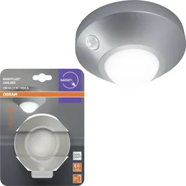 osram homelighting Osram LED-Nachtlicht Nightlux Ceiling mit Licht- & Bewegungssensor 8,6 cm kaltweiß silber