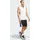 adidas Legends 3-Streifen Basketball Shorts Black/White S