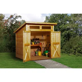 Weka Gartenhaus 325 A 1,98 x 1,94 m lasiert