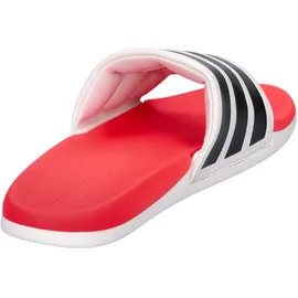 adidas Adilette Comfort 2.0 Schwarz/Weiß/Rot 40 2/3
