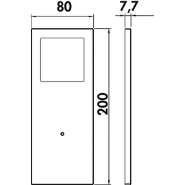 naber gmbh Naber Vetro LED, Unterboden-/Nischenleuchte, Set-5, weiß 7064205