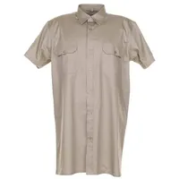Planam Köperhemd 1/4-Arm khaki