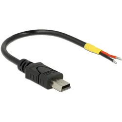 Delock USB 2.0 Micro-B male > 2 x open wires - Stromkabel - Mikro-USB Typ B (nur