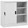 vidaXL Aktenschrank 90x40x90 cm grau