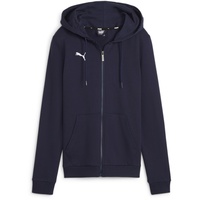 Puma teamGOAL Casuals Kapuzenjacke Damen 06 navy/white L