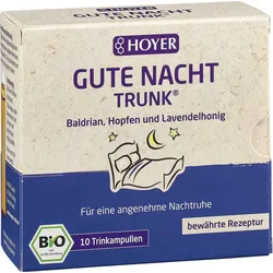 Hoyer BIO Gute-Nacht-Trunk Trinkampullen, 100 Milliliter