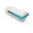 BestLivings Kissenbezug Silver-Protect 40 x 15 cm Silber/Weiß