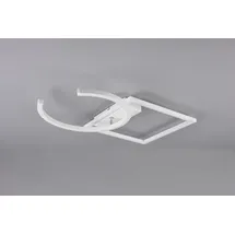 Trio Lighting Led Deckenleuchte pivot weiß | dimmbar, Breite 42cm