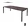 deluke Gartentisch 267 x 92 x 75 cm Grau