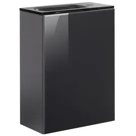 Fackelmann Waschbeckenunterschrank 44 x 60 x 24,3 cm Grau