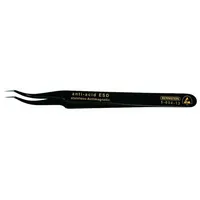 Bernstein Tools for Electronics 5-054-13 SMD-Pinzette 7abb SA-ESD Sichelspitze, Super-spitz 120 mm