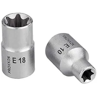PROXXON 23386 Aussen Torx Einsatz Nuss E16 Antrieb 12,5mm