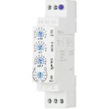 ENTES 101584 MCB-8 Zeitrelais Multifunktional 24 V/DC, 24 V/AC, 230 V/AC 1 St. Zeitbereich: 0.1s - 3