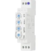 ENTES 101584 MCB-8 Zeitrelais Multifunktional 24 V/DC, 24 V/AC, 230 V/AC 1 St. Zeitbereich: 0.1s - 3