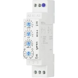 ENTES 101584 MCB-8 Zeitrelais Multifunktional 24 V/DC, 24 V/AC, 230 V/AC 1 St. Zeitbereich: 0.1s - 3