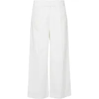 s.Oliver Wide-Leg-Culotte Hosen Weiß 38