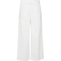 s.Oliver Wide-Leg-Culotte Hosen Weiß 38