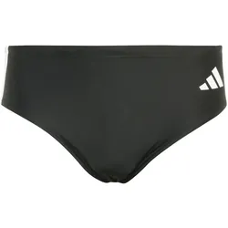 adidas 3-Streifen Badehose - Black/White - 9