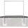 Schake Flachstahlbügel 80x12mm, Breite: 450mm Gesamthöhe:1200 mm ohne Querholm feuerverzinkt
