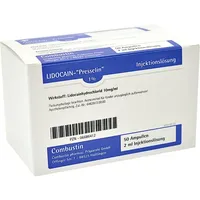 Combustin Pharmazeutische Präparate GmbH Lidocain Presselin 1% Injektionslösung