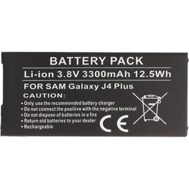 AccuCell Akku passend für Samsung Galaxy J4 Plus Li-Polymer Akkutyp EB-BG610ABA, EB-BG610ABE, EB-BG611ABE, GH82-17872A