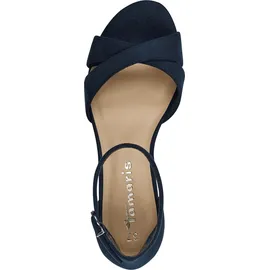TAMARIS Blockabsatz-Sandalette Damen Blau 37