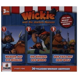 Wickie (Cgi) - Box.1 - Wickie (Cgi) - 3Er Box.Box.1 3 Audio-Cd - Wickie (Hörbuch)