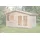 Weka Fensterladen 1-seitig für Fenster 91 x 91 cm Beige