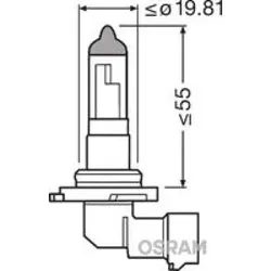 OSRAM 9145 Glühbirne H10 Hauptscheinwerfer 12V 42W