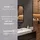 hajduk furniture Badspiegel 70 x 60 cm Schwarz