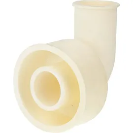 tecuro WC-Spülrohrverbinder - Winkelform - Ø 48/28