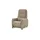 Hukla Fernsehsessel Dean Mikrofaser 70 x 105 x 88 cm Beige elektrisch