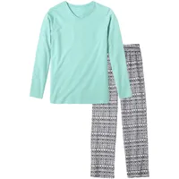 Buffalo Pyjama, (2 tlg., 1 Stück), mit cool bedruckter