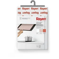 Rayen | Filter für Dunstabzugshaube | Hält Fett und Dämpfe zurück | Anpassungsfähig | Inklusive Handschuhe | Maße: 57 x 47 cm
