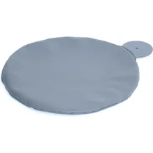 aktiv kat - Schlafmulde mit grauem Metallrahmen und Nano-Bezug Ø 45 cm - Hellgrau