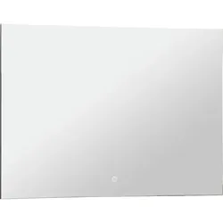 Spiegel Enze, mit Touchschalter und Hintergrundbeleuchtung, dimmbar (Ausführung: LED-Spiegel Enze 1000x800mm mit Touchschalter dimmbar 230V 30.3W)