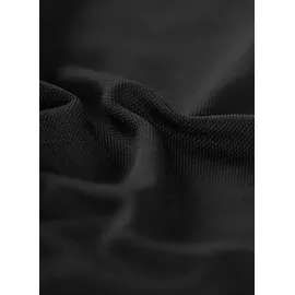 Trigema Poloshirt TRIGEMA "TRIGEMA aus Polyester mit Knopfleiste«, Gr. L, schwarz, Herren Shirts Kurzarm