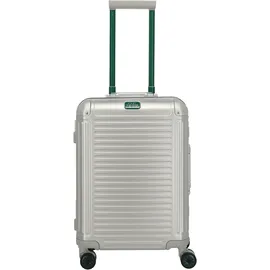 Travelite Next 4-Rollen 55 cm / 39 l silber grün