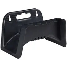 Relaxdays Schlauchhalter 15 x 24 x 17 cm schwarz