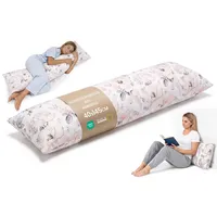 Totsy Baby Seitenschläferkissen Schwangerschaftskissen 40x145 cm - Kuschelkissen Schlafkissen Pregnancy Pillow Stillkissen Kissen mit Bezug für Seitenschläfer und Erwachsene Oeko-Tex