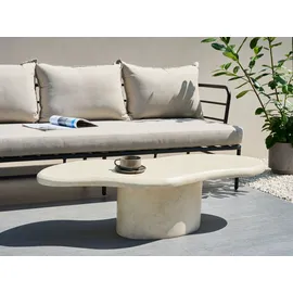 Beliani Couchtisch CONZA 57 cm 120 cm Beige