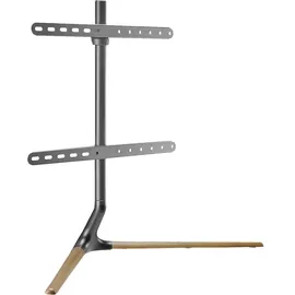 My Wall myWall TV-Ständer HT29L Nussbaum, schwarz, TV-Standfuß Höhenverstellbar 124,5cm 49'' - - 70''(124 - Höhenverstellbar, Drehbar