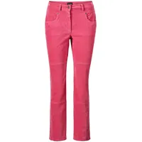 GOLDNER Schlupfhose Bequeme Samthose rosa 46